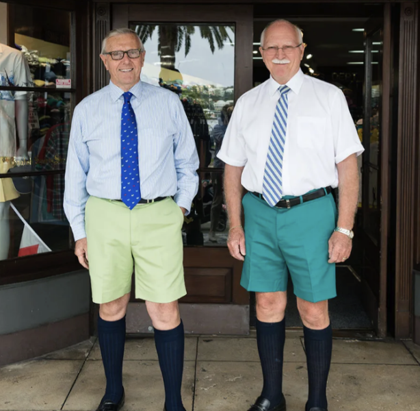 No shorts at my wedding