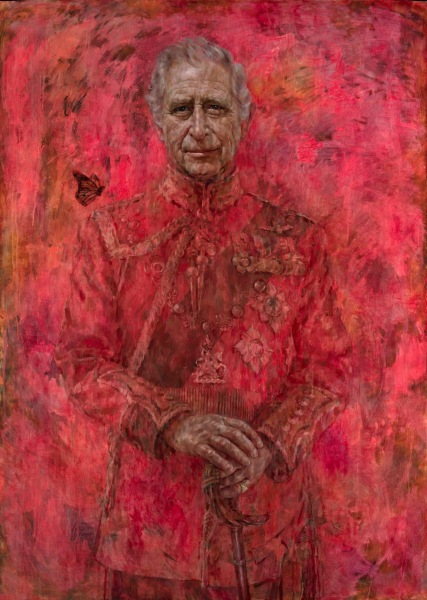 The King has a new portrait
