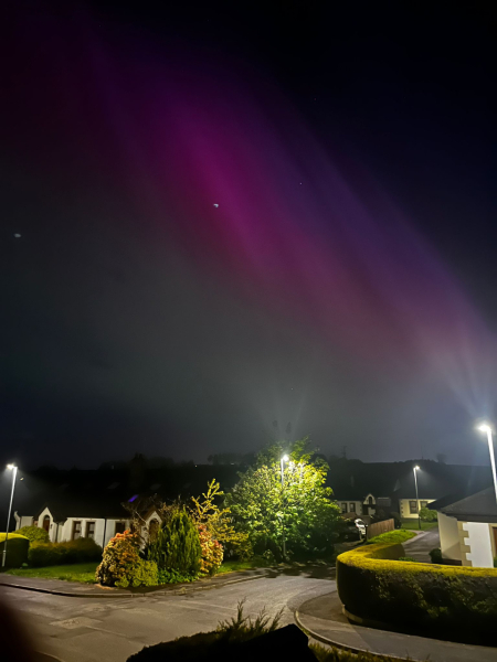 Anyone staying up to try and glimpse the Aurora Borealis?