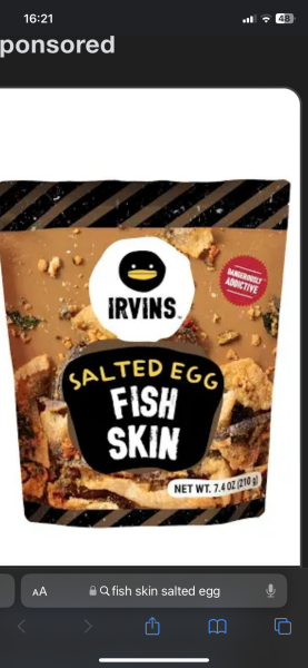 To ask your filthy guilty pleasure food