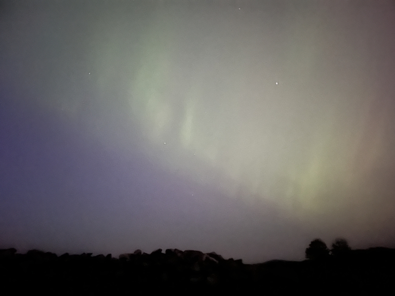 Anyone staying up to try and glimpse the Aurora Borealis?