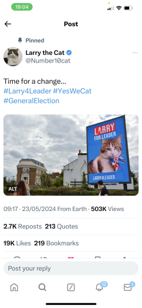 Won’t someone please think of Larry?!