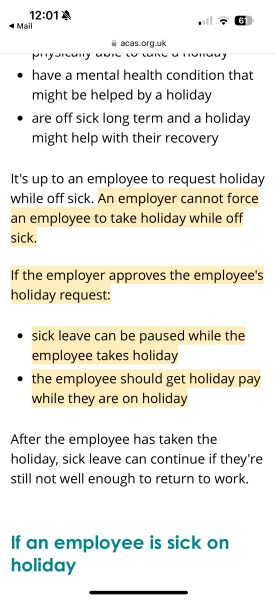 Going On Holiday When Signed Off Sick