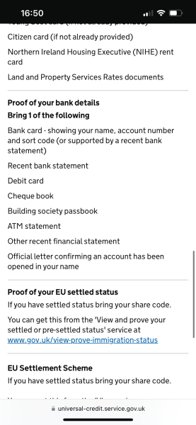 Universal Credit Managed Migration - thread 2
