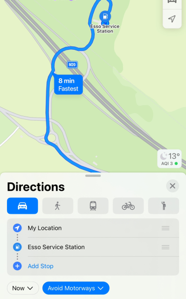 Motorway roundabout, any help much appreciated.