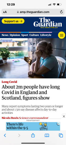 Is anyone vulnerable still isolating? Covid