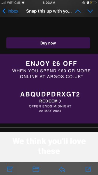 Christmas bargain prequel thread