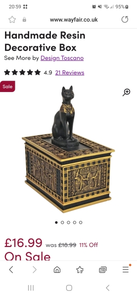 Jewellery type box for boys