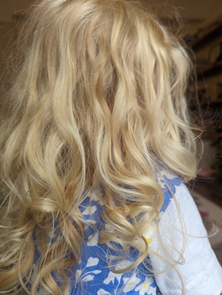 Red/strawberry blonde?