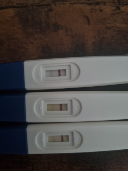 Positive pregnancy test or evaporation line?
