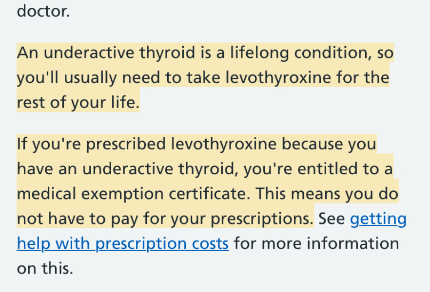 Any clues on thyroid results please?
