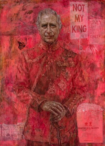 The King has a new portrait
