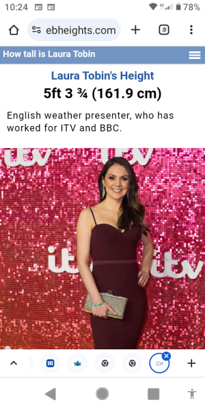 What height is Laura Tobin?