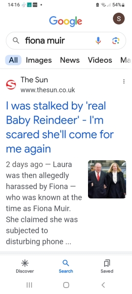 To think that everything Fiona Harvey said in her Piers Morgan interview was a lie? [Edit by MNHQ]