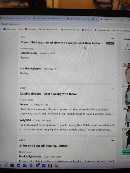 Threads Im on - weired sorting