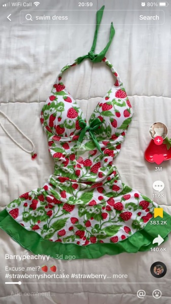 Swim dress for a teen?