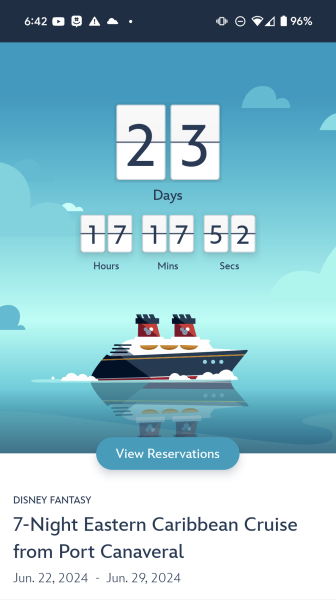 Disney Cruise Coming Up