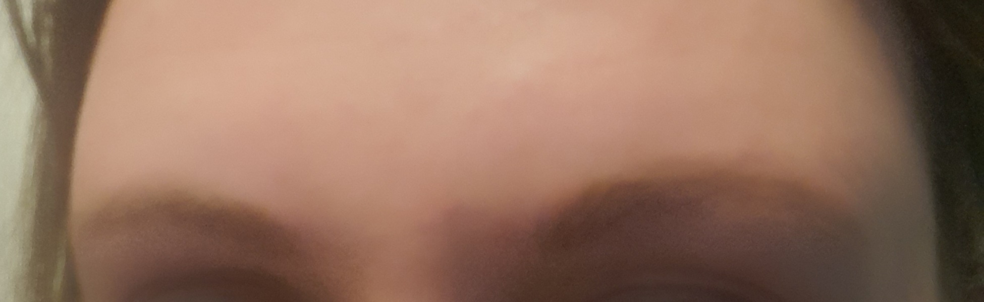 To think I've messed up my eyebrows