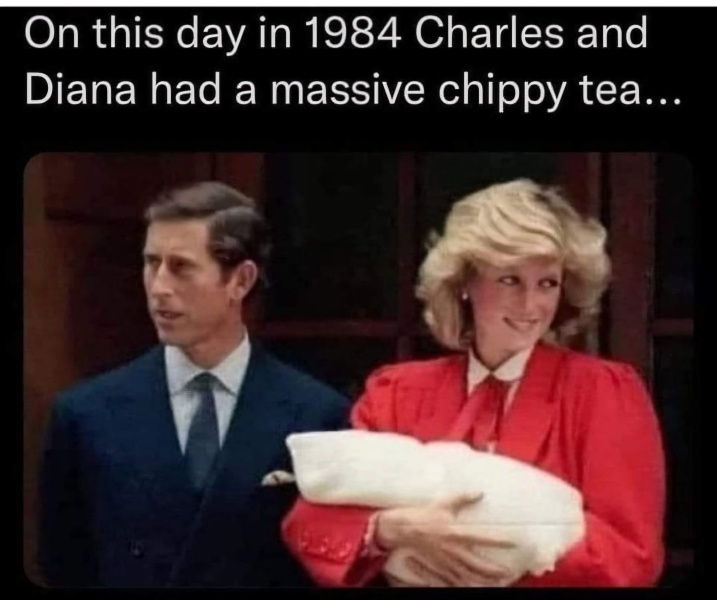 Can't help thinking King Charles is selfish