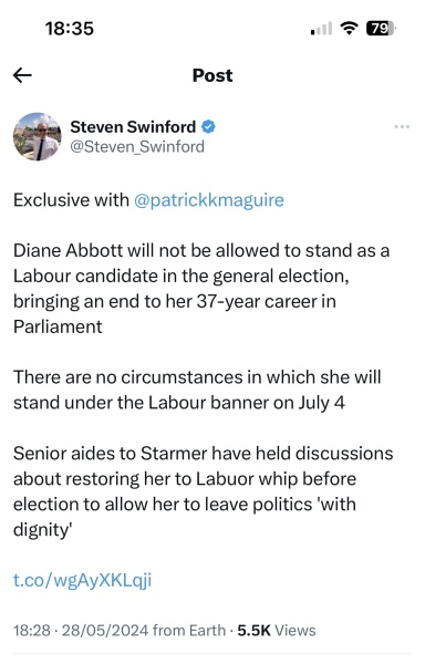 Thread 46 Sunak - don't rain on our parade