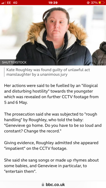 Nursery worker found guilty of manslaughter