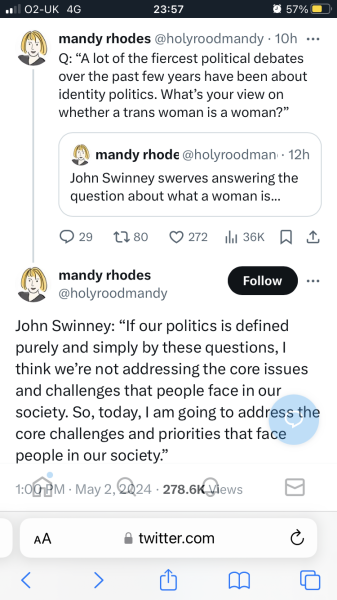 The Scottish Greens are revolting