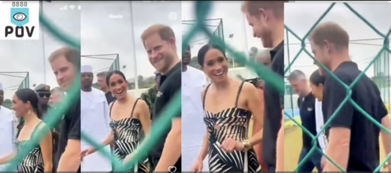 Meghan and Harry spotted out and about - Naija Edition