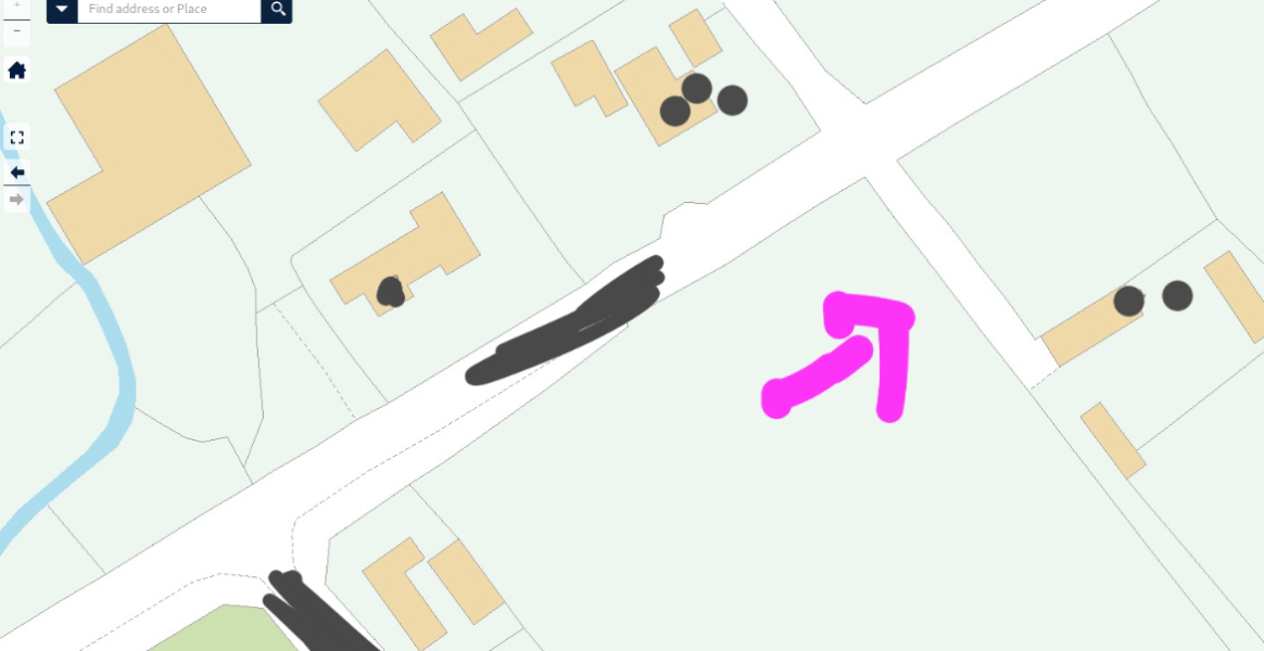 Neighbour blocking access and being threatening