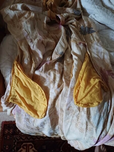 Yellow wedding guest dress