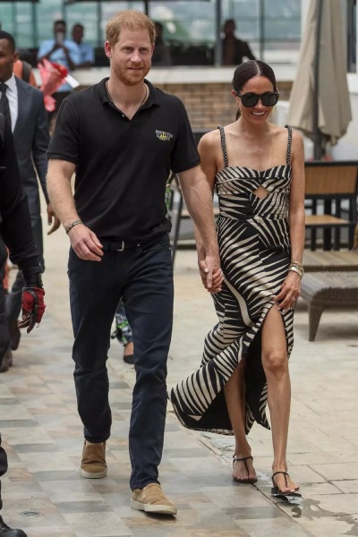 Meghan and Harry spotted out and about - Naija Edition