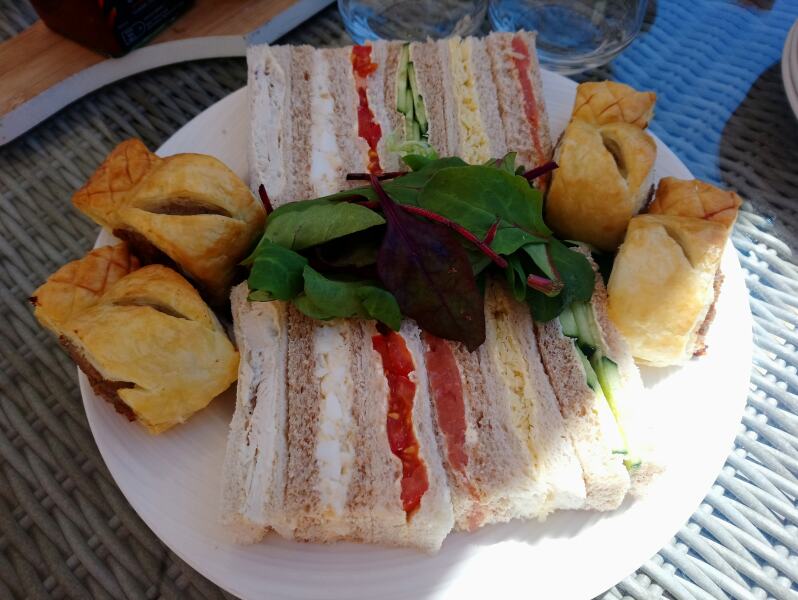 Planning a fancy afternoon tea. Have I thought of everything?