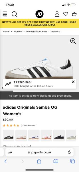 Need some trendy comfy trainers
