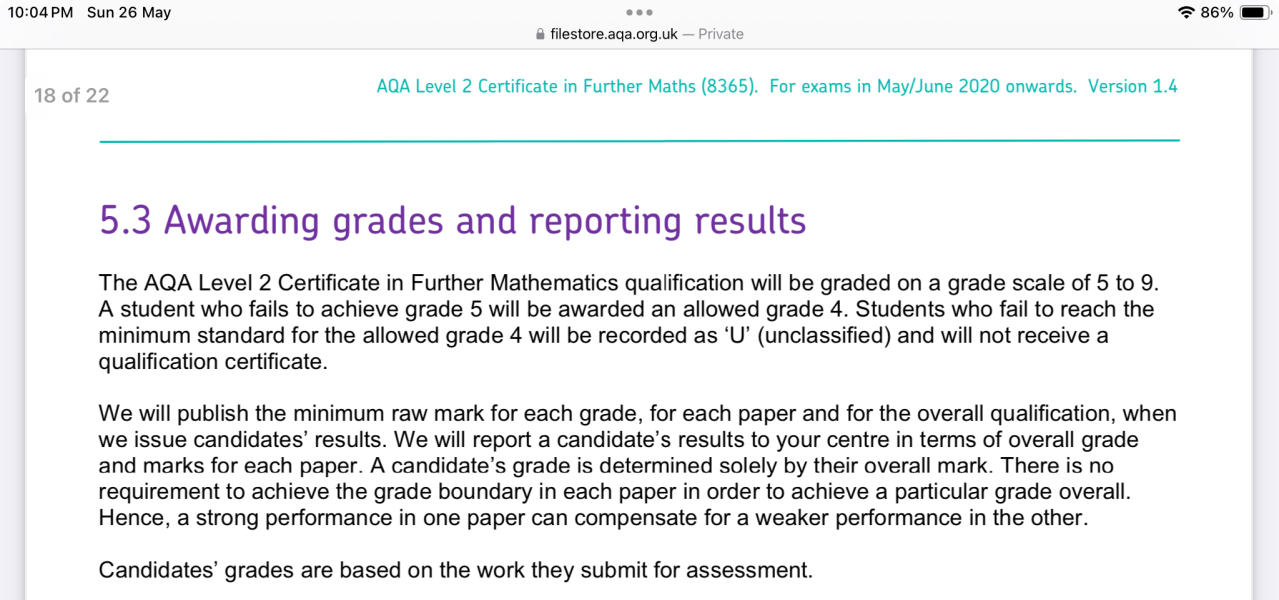 AQA level 2 Further Maths - is it worth it?