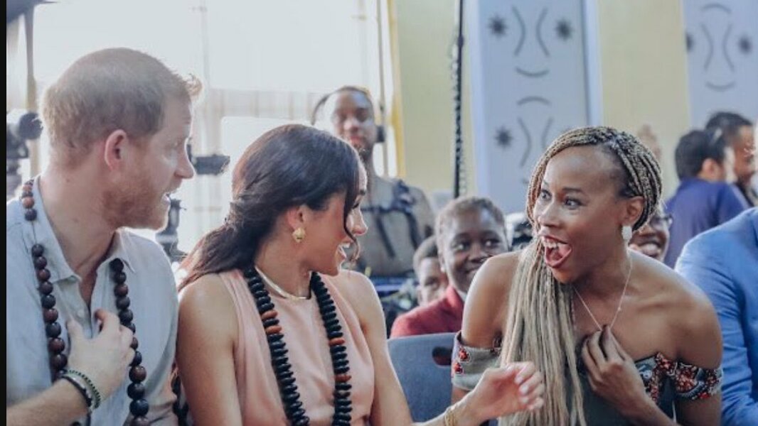Meghan and Harry spotted out and about - Naija Edition