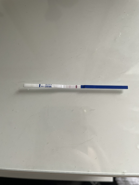 Positive test 5 weeks after abortion