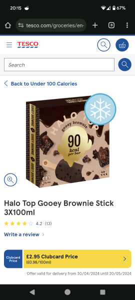Low calorie satisfying sweet treats