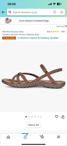 Sandals/trainers for a hot city break with lots of walking