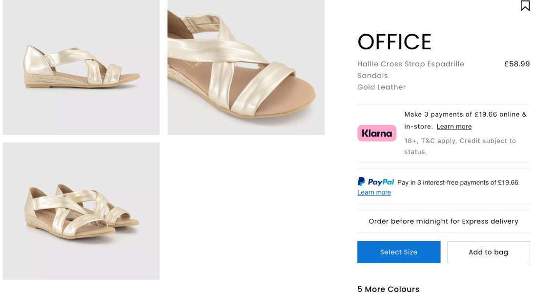 Closed back sandals?