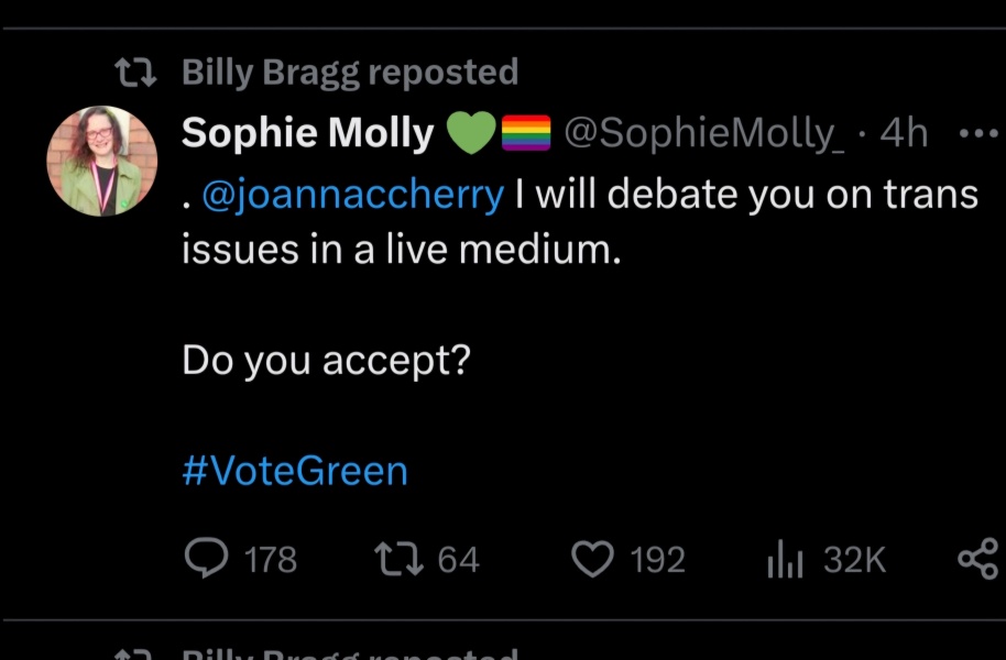 The Scottish Greens are revolting