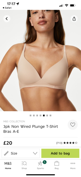 Recommendations... non wired bras!