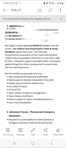 Planning application - childrens care home