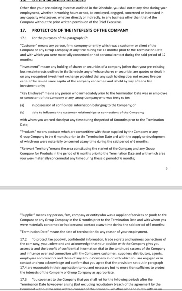 Made redundant - can I go and work for a competitor?