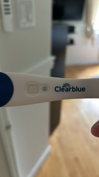 clear blue a positive or evap line?