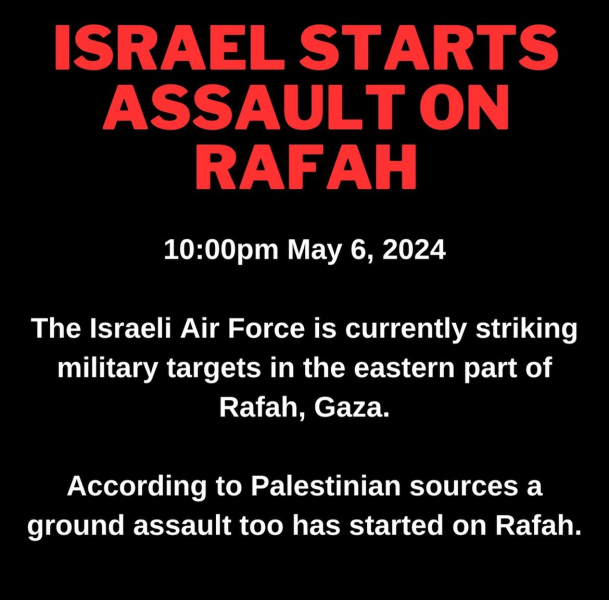 Rafah bombings (Edited by Mumsnet)