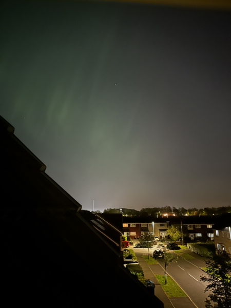 Anyone staying up to try and glimpse the Aurora Borealis?