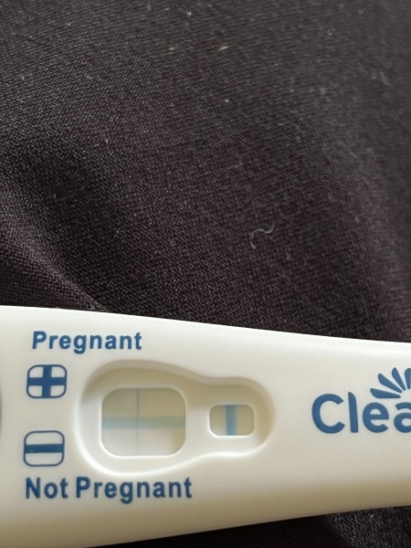 Thin faint positive line? or false positive?