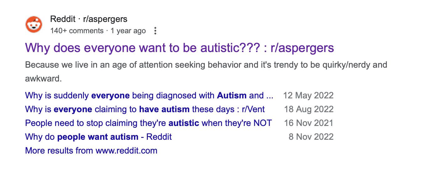 Why are so many children autistic these days?