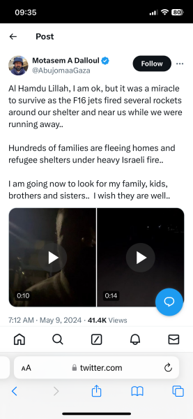 Journalists on the ground in Gaza