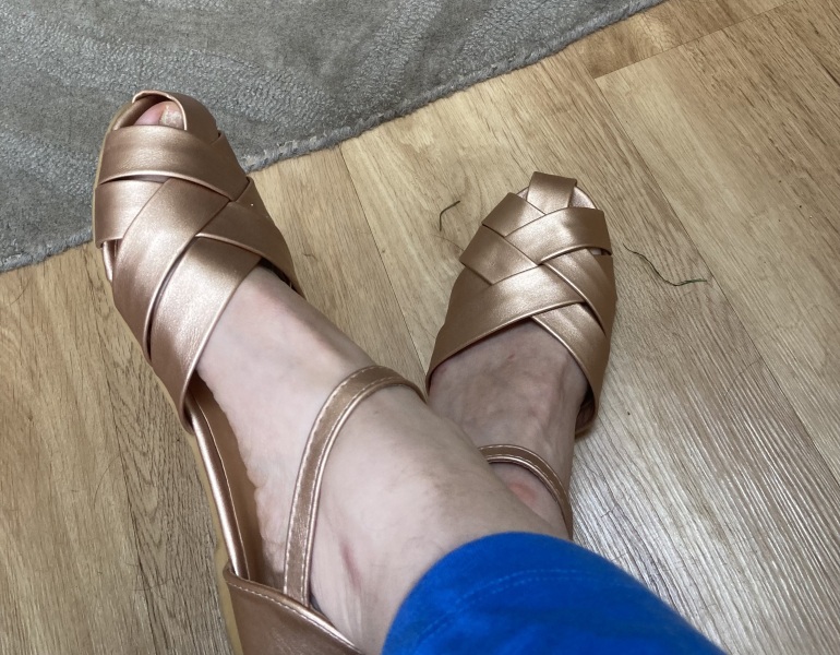 Sandals that hide or mostly cover toes?
