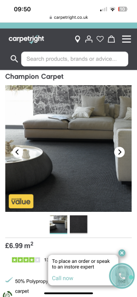 Can’t afford to carpet my council house